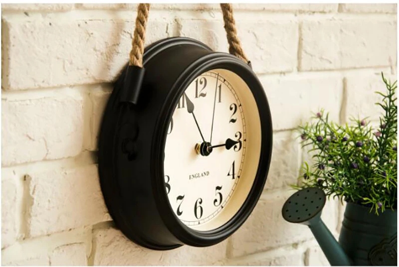 8 дюймовые круглые Настенные часы Saat Reloj Relogio De Parede, Современные Простые бесшумные часы для спальни, металлические часы для гостиной, кварцевые часы