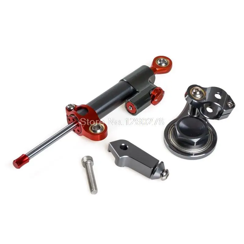 CNC Заготовка рулевой демпфер монтажный комплект для Kawasaki Ninja ZX 6R ZX6R ZX636 2005 2006