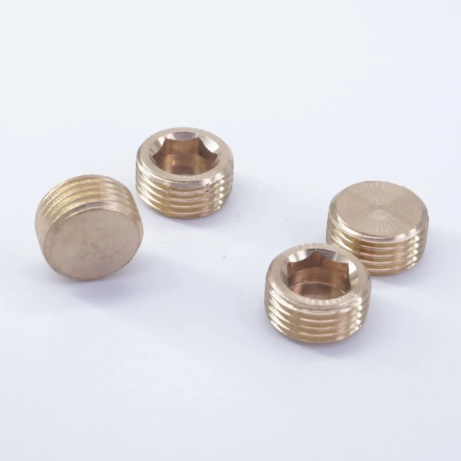 1/2&quot BSPP male Thread Brass Pipe Countersunk Plug Internal hex head socket Allen Head fittings | Обустройство дома