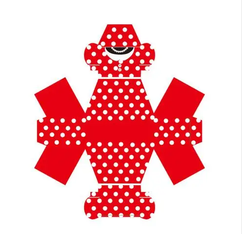 red dots Детская Пижама с Микки Маусом и Минни-Маус Мышь благодарность угощение Коробки сумки свадебный для вечеринки, дня рождения яркие сумки фронтоны коробки 4 вида конструкций; милые яркие Коробки 20 шт./лот - Цвет: red dots