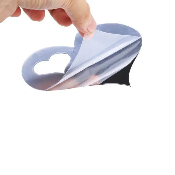 Модные зеркальные настенные 3D наклейки в форме сердца 16 шт.|Наклейки на стену| |