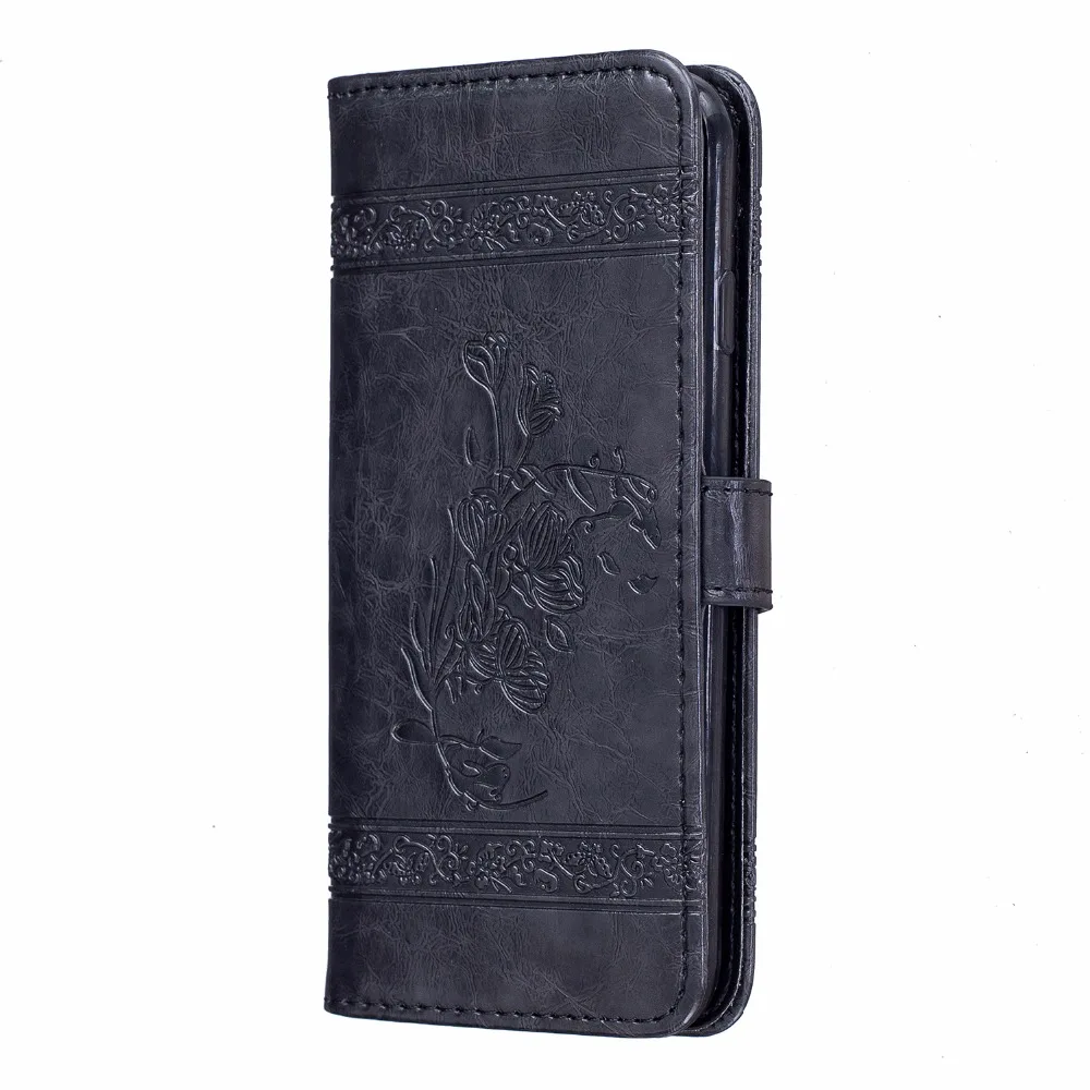 100pcs/lot Free shipping Oil wax pattern Embossing best case for iphone 5 6 7 8 X XS XR Max plus leather phone cover | Мобильные