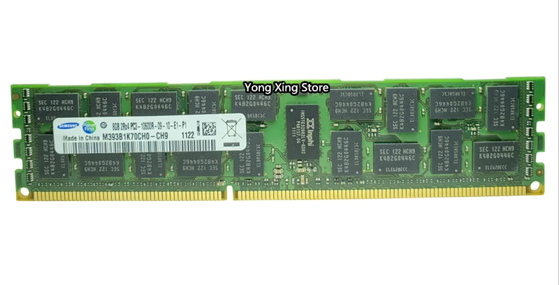 Серверная память Samsung DDR3 4 ГБ 8 16 1333 1600 1866 МГц ECC REG 12800R 14900R RIMM RAM X58 X79|Оперативная