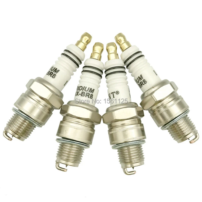INT иридиевая Свеча зажигания HIX-BR8 BR8HIX 4 шт. для BR8HS BR8HS10 BR8HV BR8HVX BR8HSA E8RTC IWF24 W24FS-GU W24FS-ZU W3AP BR8HS-10