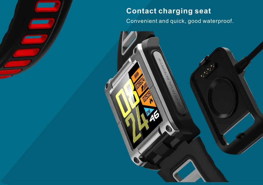Международная версия Makibes G08 gps Bluetooth smart watch IP68 Водонепроницаемый сердечного ритма smart watch es Мужская Мульти-Спорт