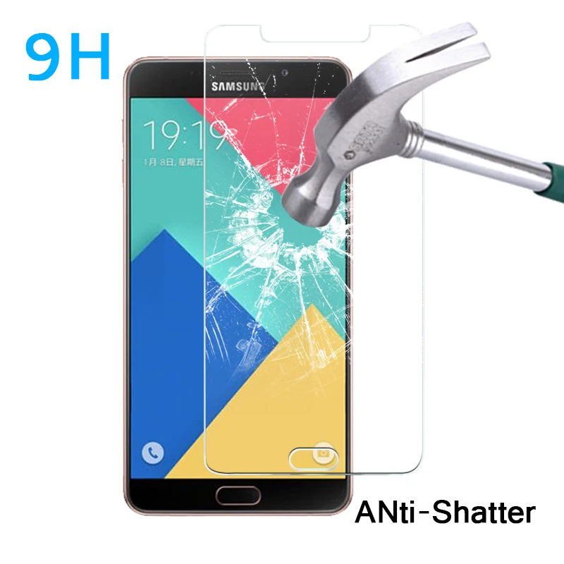 Закаленное Стекло пленка для Samsung Galaxy A3 A5 A7 A8 A9 A9 Pro Стекло пленка для SM-A310F A510F A7100 A810 Экран защитная пленка