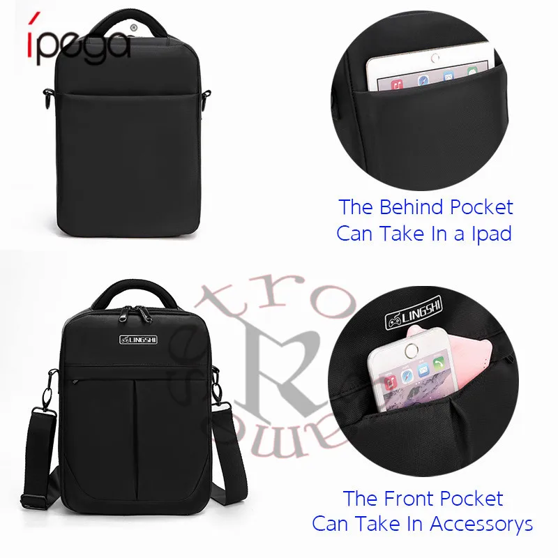 Дорожная сумка портативная защитная мессенджер через плечо с несколькими