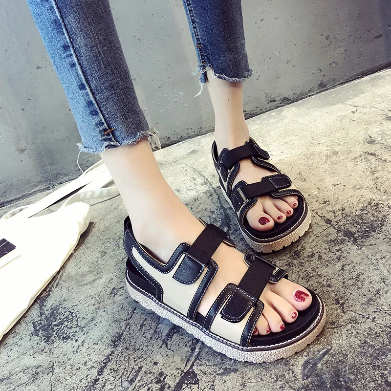 2018 Summer Sandals Women footwear Open Toe Platform Gladiator Casual Shoes High quality fashion student shoes | Обувь