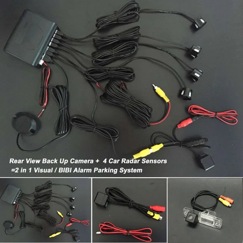 Датчик парковки для KIA K3 / Cerato Forte 2013 ~ 2015 с камерой заднего вида|detector money|sensor plugdetector