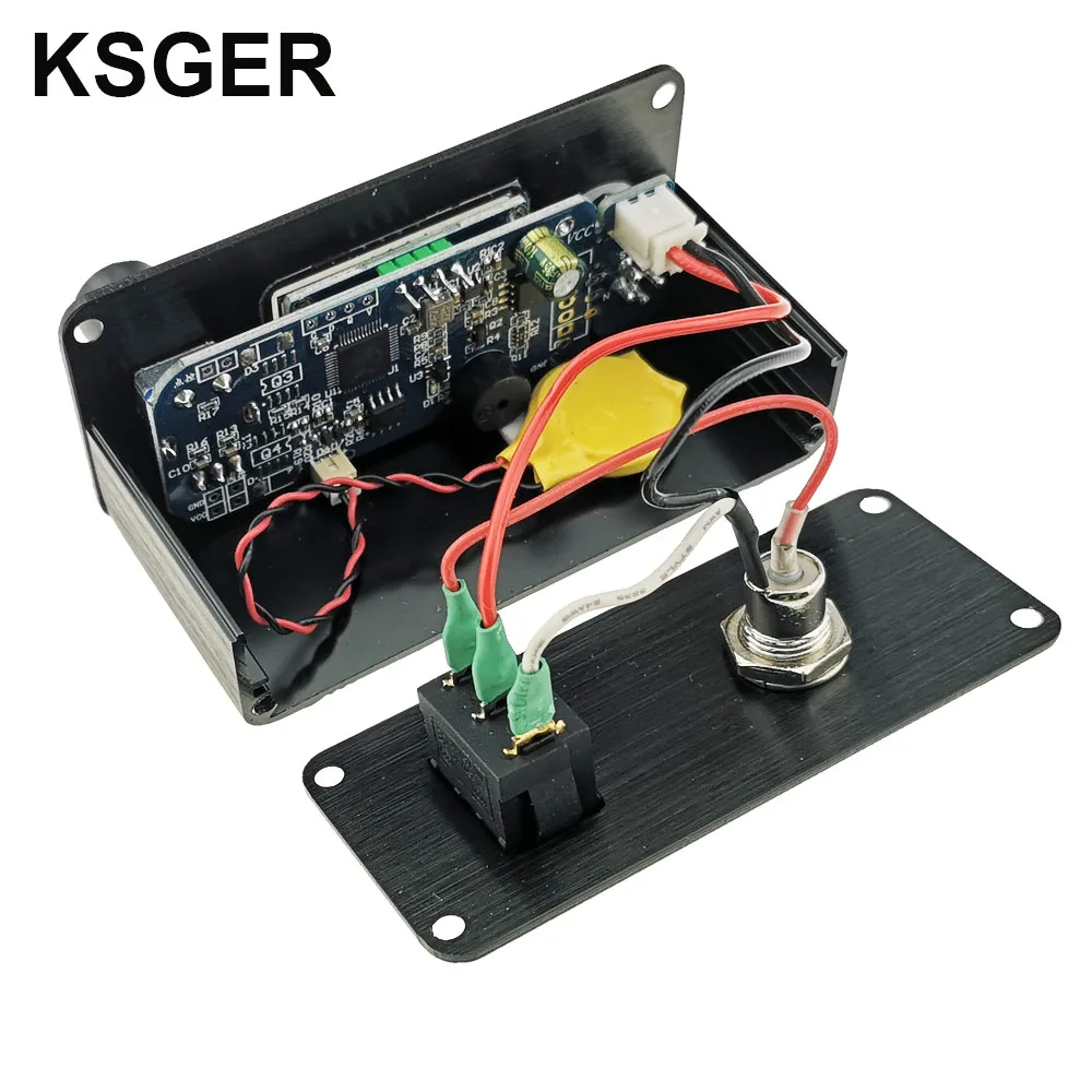 KSGER мини T12 паяльная станция STM32 V2.1S OLED DIY Быстрый нагрев сварочные инструменты FX9501 ручка из алюминиевого сплава T12 железные наконечники