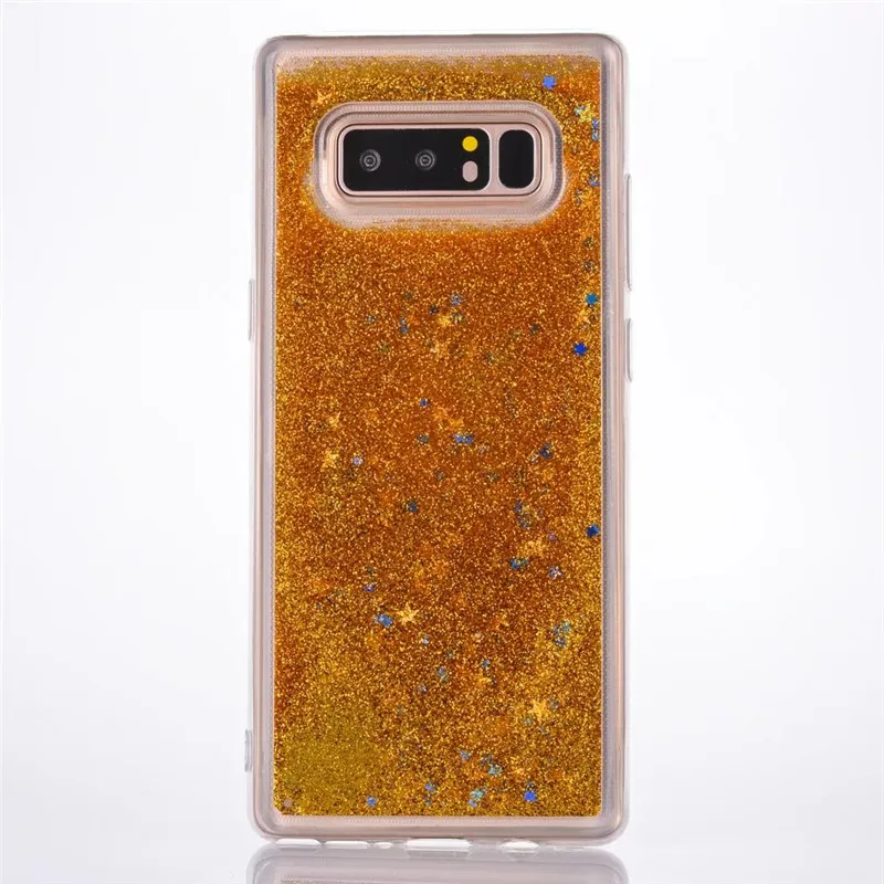 Чехол для телефона Samsung Galaxy Note 8 Мягкий Силиконовый ТПУ прозрачный Жидкий чехол