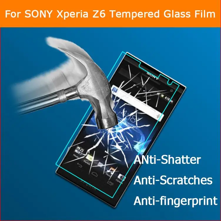Премиум Закаленное стекло пленка для Sony Xperia Z6 / ZR M36h стеклянная XZ FZ8331 Z компактная