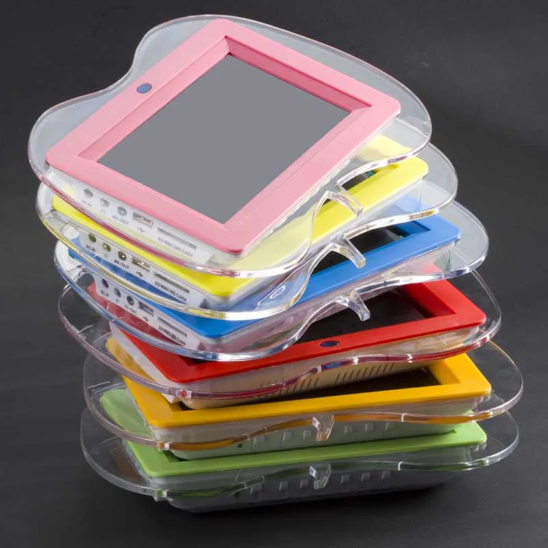 Горячая Цифровая фоторамка 7 дюймов HD Дисплей с удаленным Управление будильник MP3