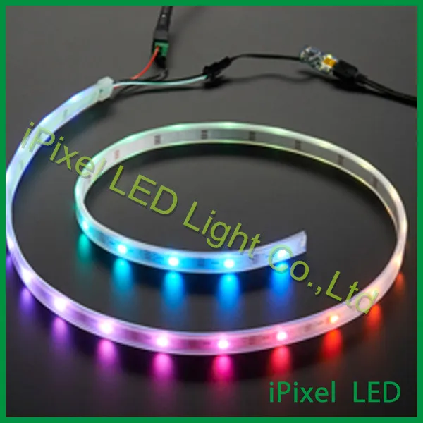 

Модифицируемая Светодиодная лента WS2812 30, smd 5050 WS2811 IC Встроенная светодиодная лента rgb