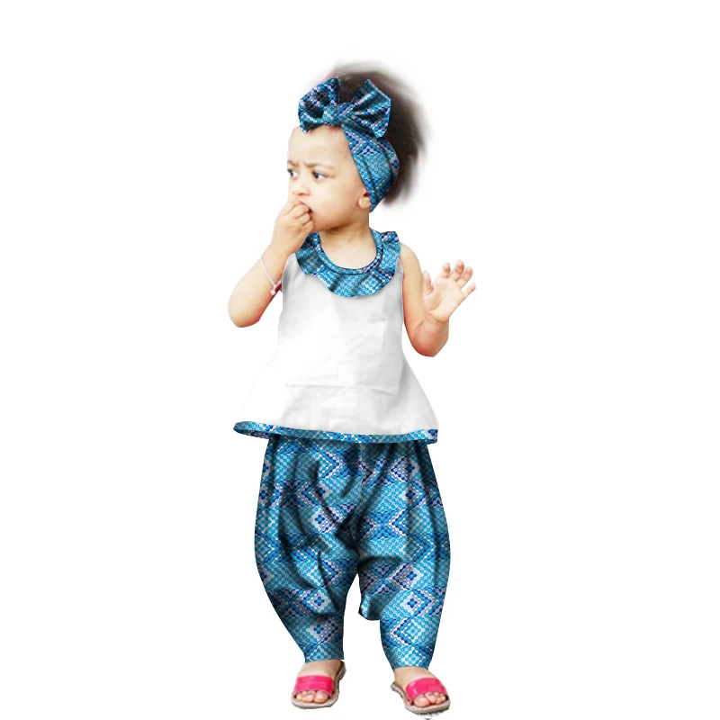 

Robe Africaine African Clothing Traditional African For Direct Selling New 2018 Children Cotton Girls suit