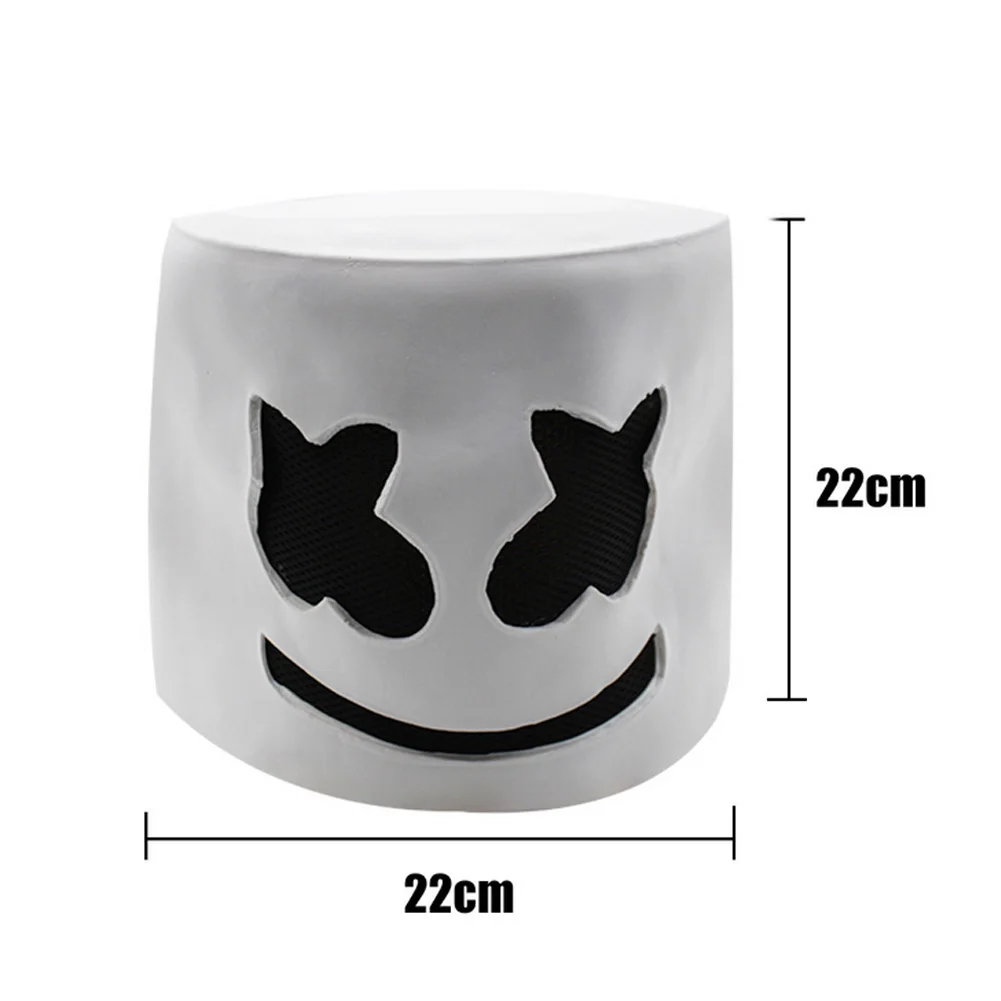 MarshMello маска диджея шлем на всю голову Хэллоуин косплей маска бар Музыка Зефир