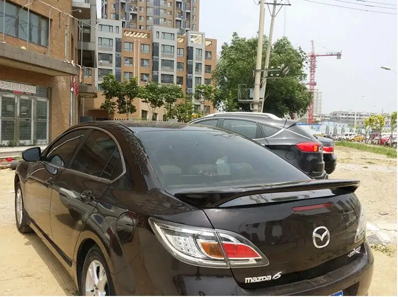 JINGHANG для высокого качества ABS заднего крыла багажника выступ Спойлеры Mazda 6 2006-2013 |