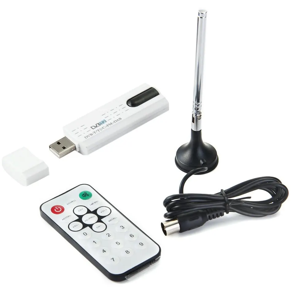 DVB T2 цифровой палка ТВ тюнер цифра спутниковый телевизионный ресивер DVBT2 USB 2 0