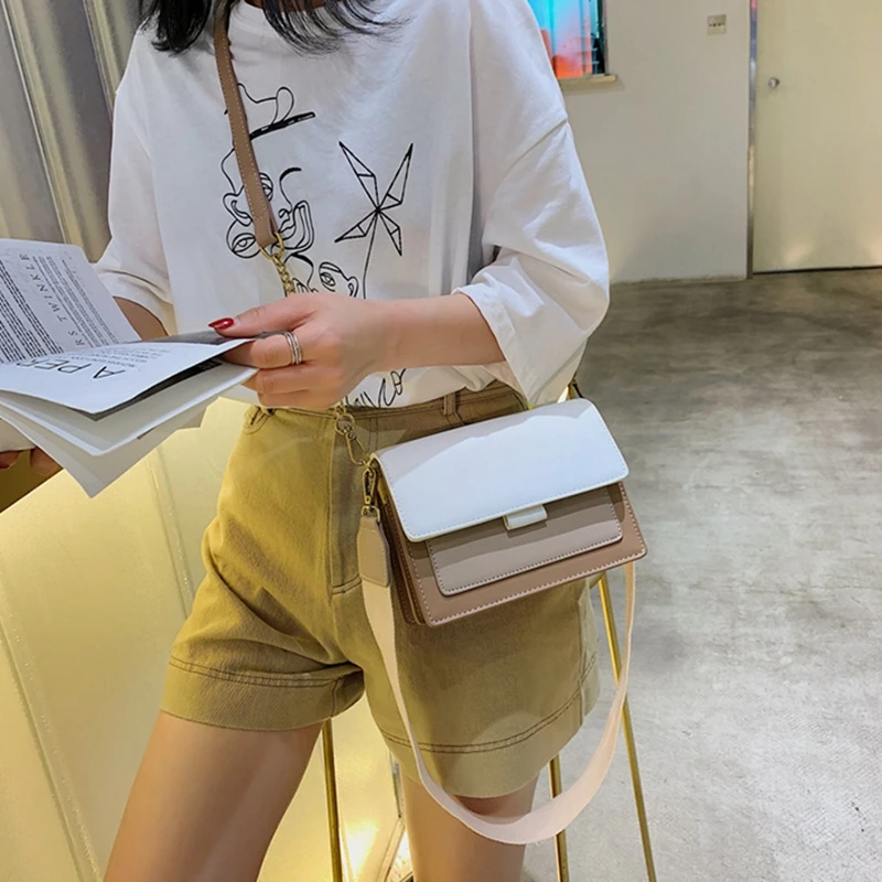Женские кожаные сумки через плечо SUNNY SHOP простые для путешествий 2019|Сумки с