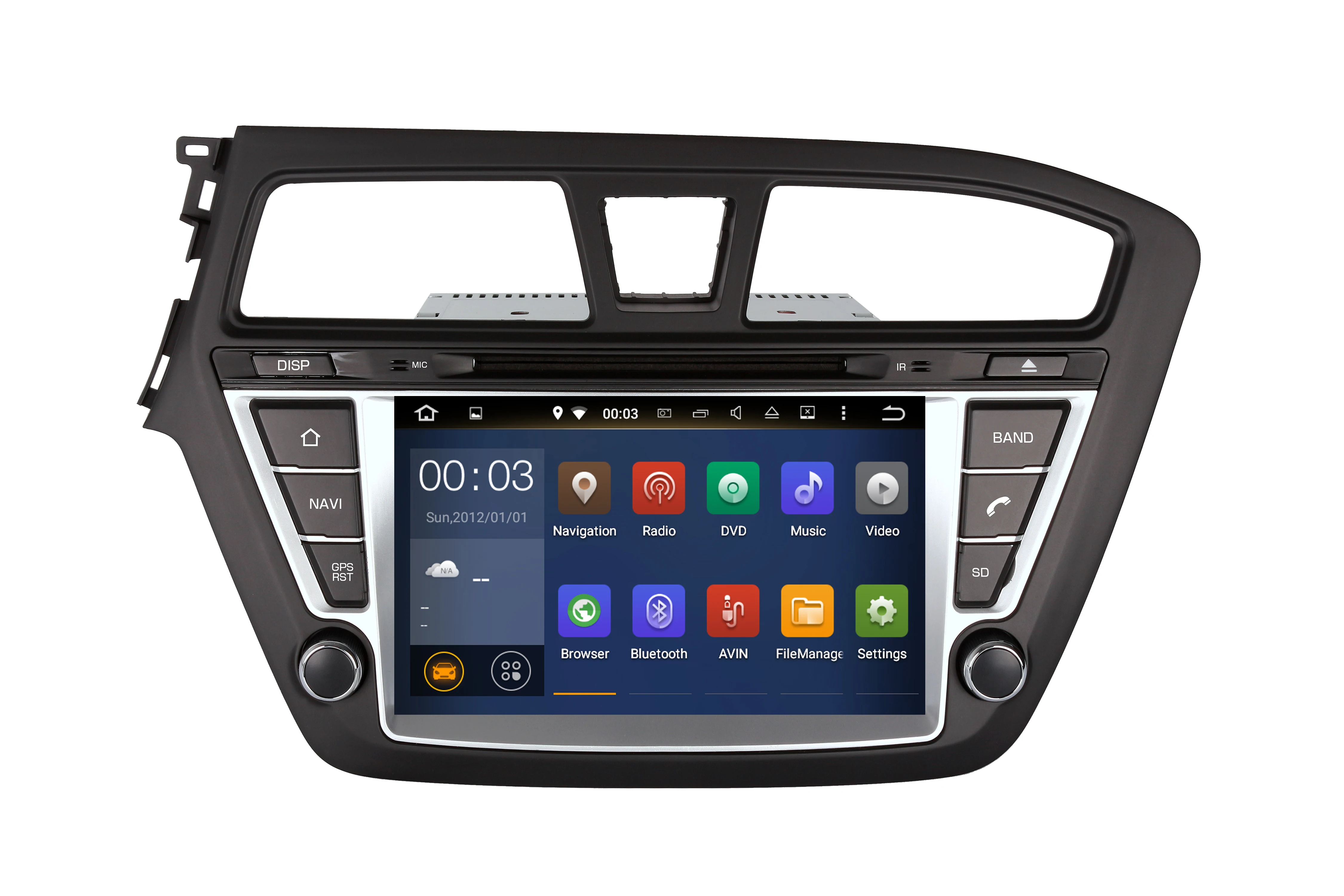 Android 10 4 + 32 octa core PX5 автомобильный DVD плеер GPS навигация Мультимедиа для HYUNDAI I20 2014 2017