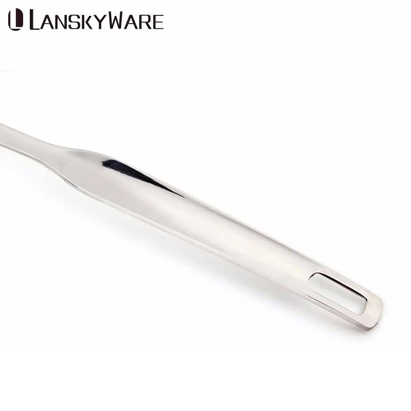 LANSKYWARE шпатель для мяса из нержавеющей стали с длинной ручкой кухонная утварь