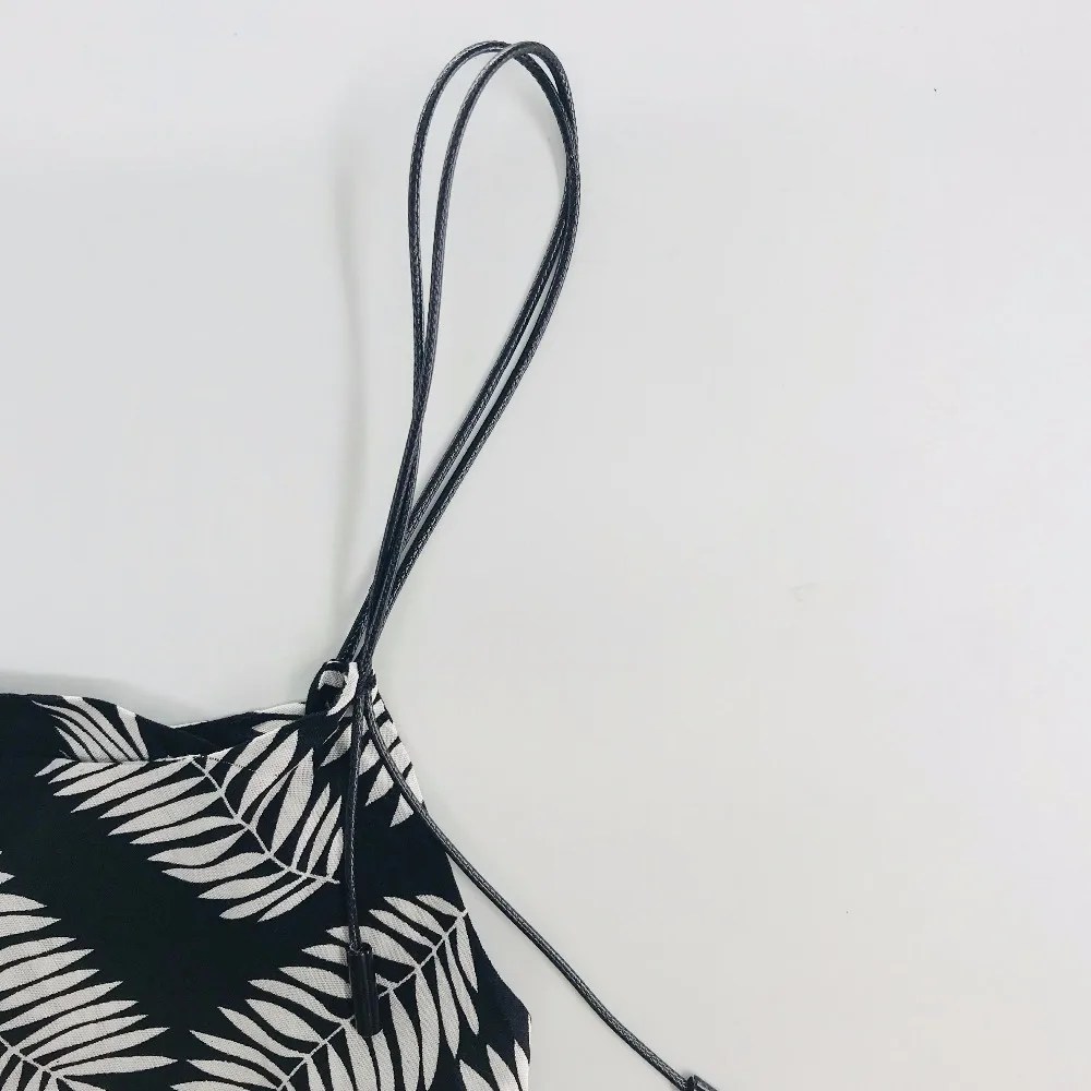 OHAYO Girls Europe and America College Street Style Cotton Feather Pattern T-Shirt Black Dress Girl | Детская одежда и обувь