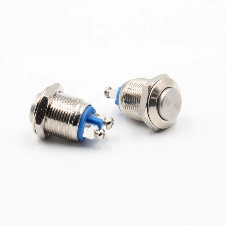 1 шт. 12 мм водонепроницаемый мгновенный высокий и плоский круглый винт из