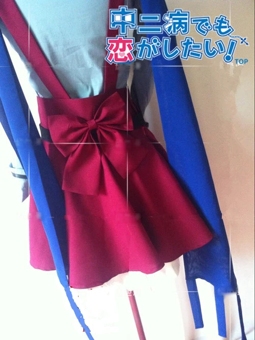 

Love, Chunibyo & Other Delusions Chuunibyou demo Koi ga Shitai! Shichimiya Satone Cosplay Costume with cat bag