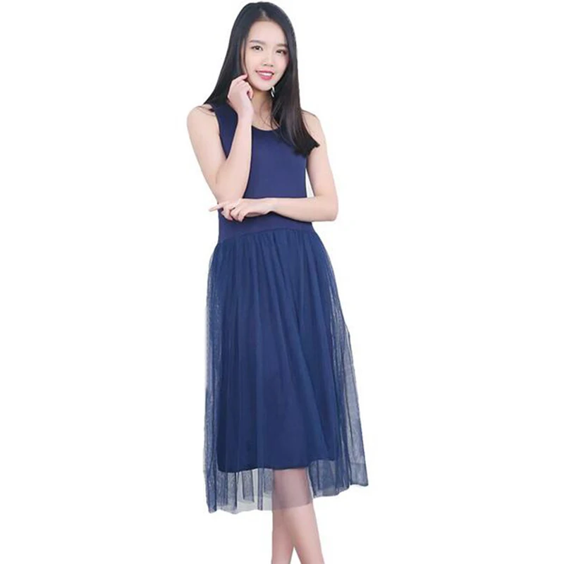 Новинка 2017 стильное длинное платье макси женское модное повседневное газовое