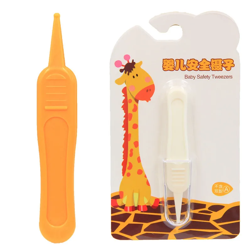 Пластиковый пинцет для ушей носа пупка младенцев тарелки новорожденных