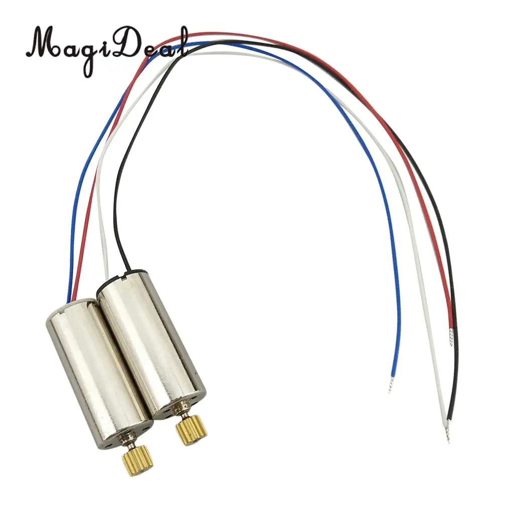 MagiDeal высокое качество 2 шт металлический CW CCW медный зубчатый двигатель для Hubsan