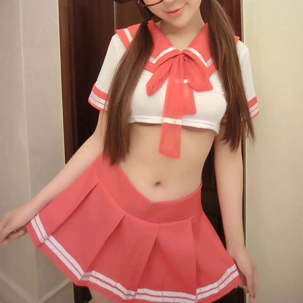 Женское сексуальное нижнее белье униформы искушение Школа Женщины японская