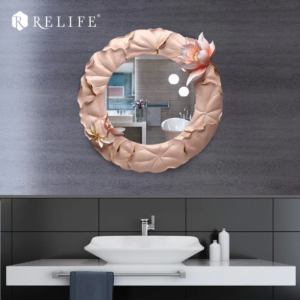 Новое поступление декоративное круглое настенное зеркало анти туман для Декор