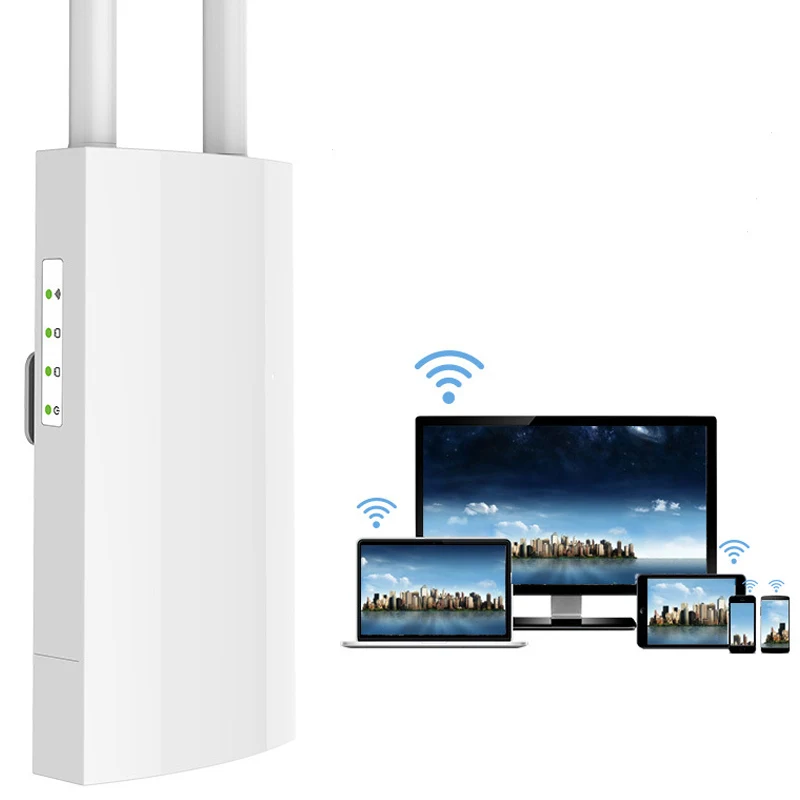 

Wi-Fi-роутер с широким покрытием, 300 Мбит/с, наружный беспроводной роутер
