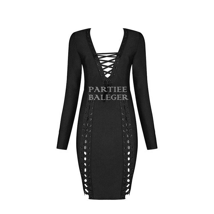 PB 2020 новое летнее шикарное сексуальное платье на шнуровке с перекрещивающимся