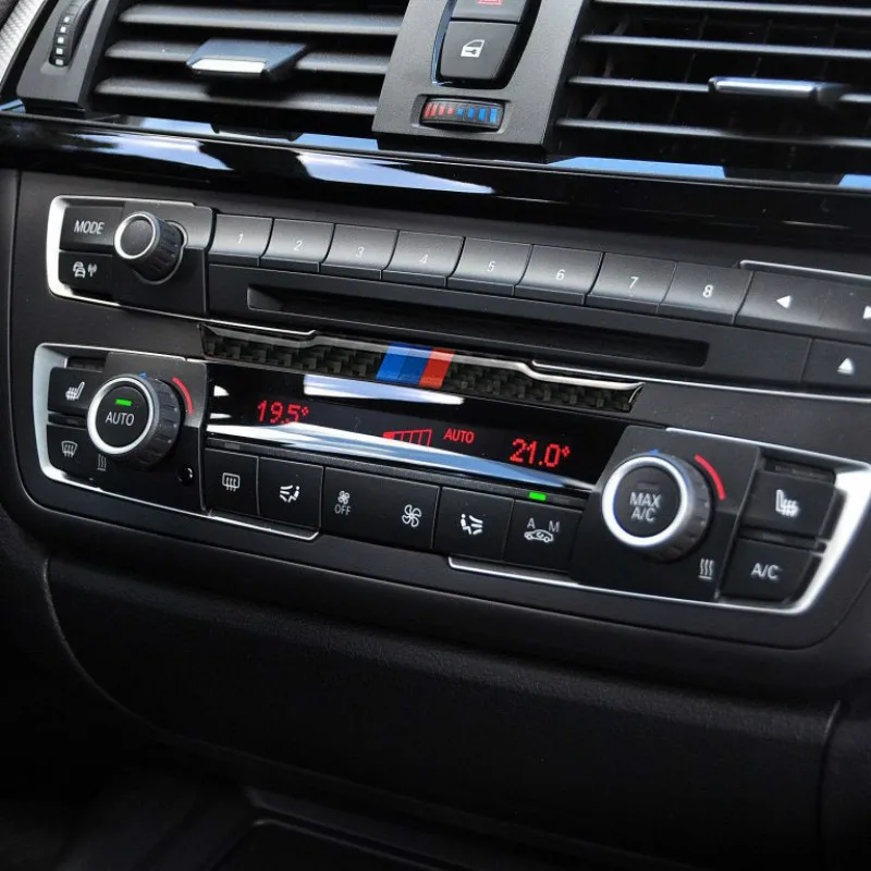 Для BMW F30 F34 3 серии карбоновая CD Декоративная полоса Автомобильная наклейка