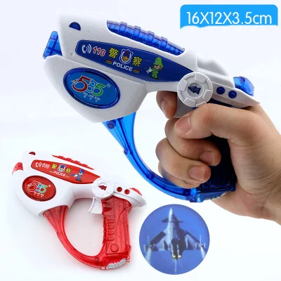 random color 2 Детский уличный игрушечный пистолет для мальчиков Arma, детский игрушечный пистолет Orbeez, настоящие игрушки, рождественский подарок, мини электрический пистолет, звуковой светильник - Цвет: random color 2