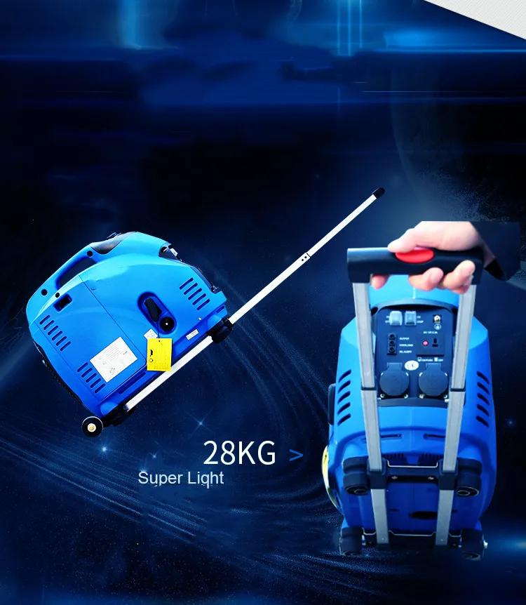 Мобильный домашний трейлер 3 кВт цифровое преобразование четырехтактный