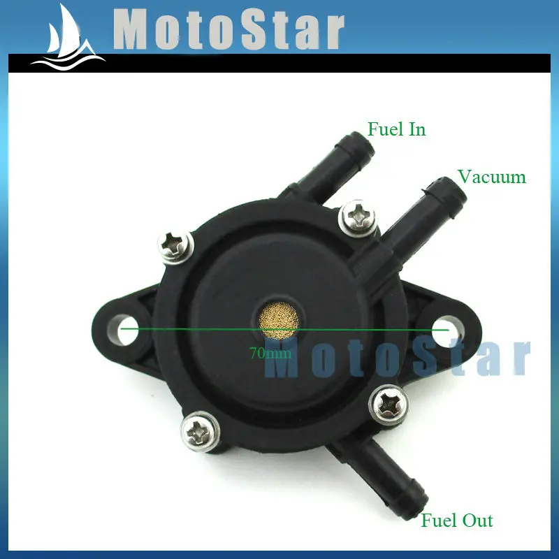 Черный топливный насос для трактор газонокосилки Орегон 07 700 Briggs & Stratton 491922 808656|pump