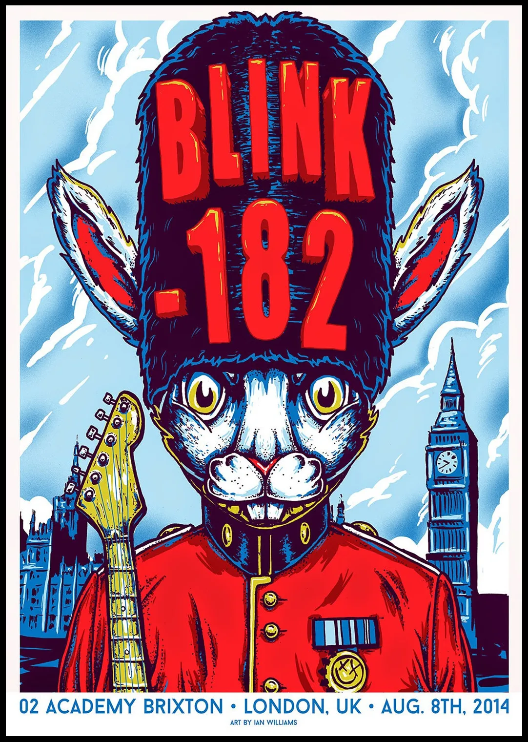 ВИНТАЖНЫЙ ПЛАКАТ The Blink 182 рок группа белая бумага панк плакат рисунок звезды