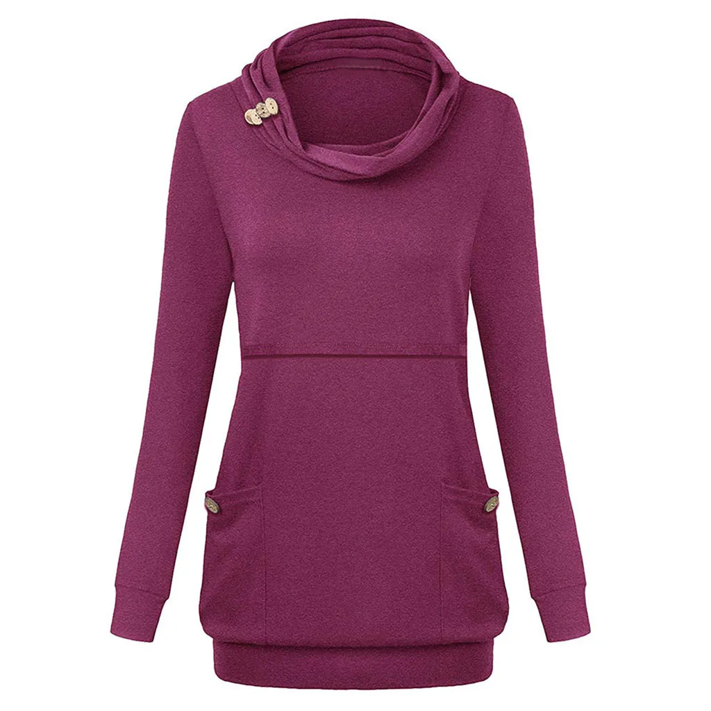 Женская блузка для беременных с воротником хомутом|Футболки| |