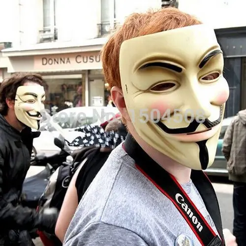 2 шт Горячая вечерние маски V для вендетты маска аноним Guy Fawkes маскарадный аксессуар для костюма для взрослых косплей маски для вечеринки