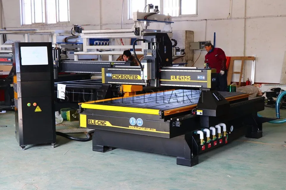 CNC маршрутизатор 1325 3 оси 3KW HSD воздушного охлаждения шпинделя для гравировки и резки с ЧПУ маршрутизатор машина