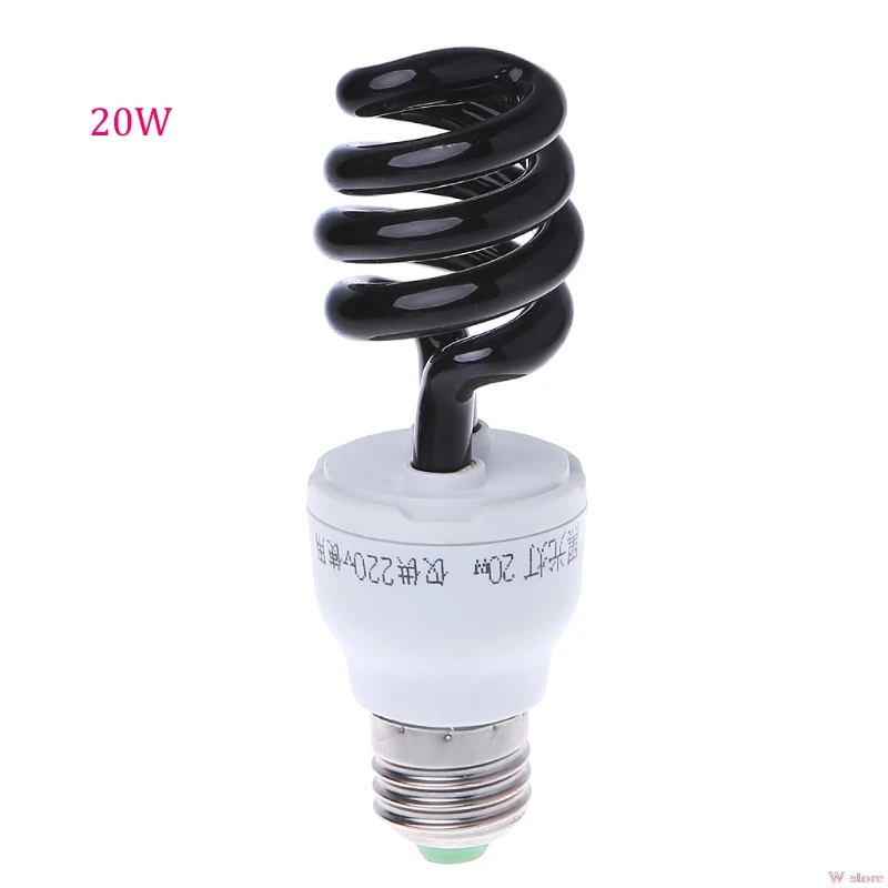 E27 5/15/20W UV ультрафиолетовые люминесцентные черный светильник CFL светильник Лампа 220V W-магазине октября