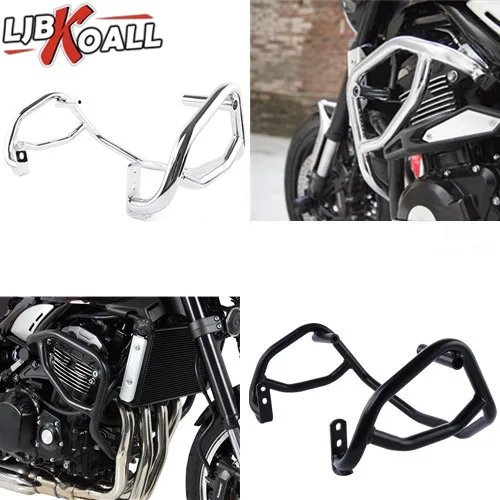 LJBKOALL мотоцикл двигатель шоссе Краш бар Защита Рамка слайдер для 2018 Kawasaki Z900RS