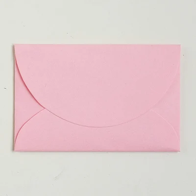 Retro Colored Kraft Paper Envelopes 100pcs/lot 9*6cm Mini Series Card Envelope Wedding Party Invitation Gift Card - Цвет: 2