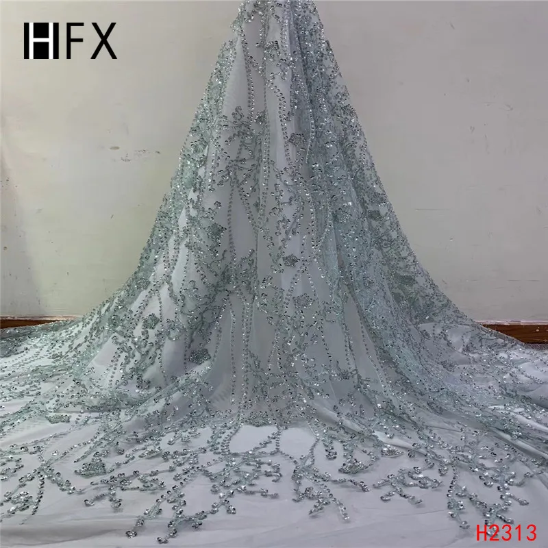 Кружевное платье с вышивкой HFX высококачественное фатиновое ручной работы