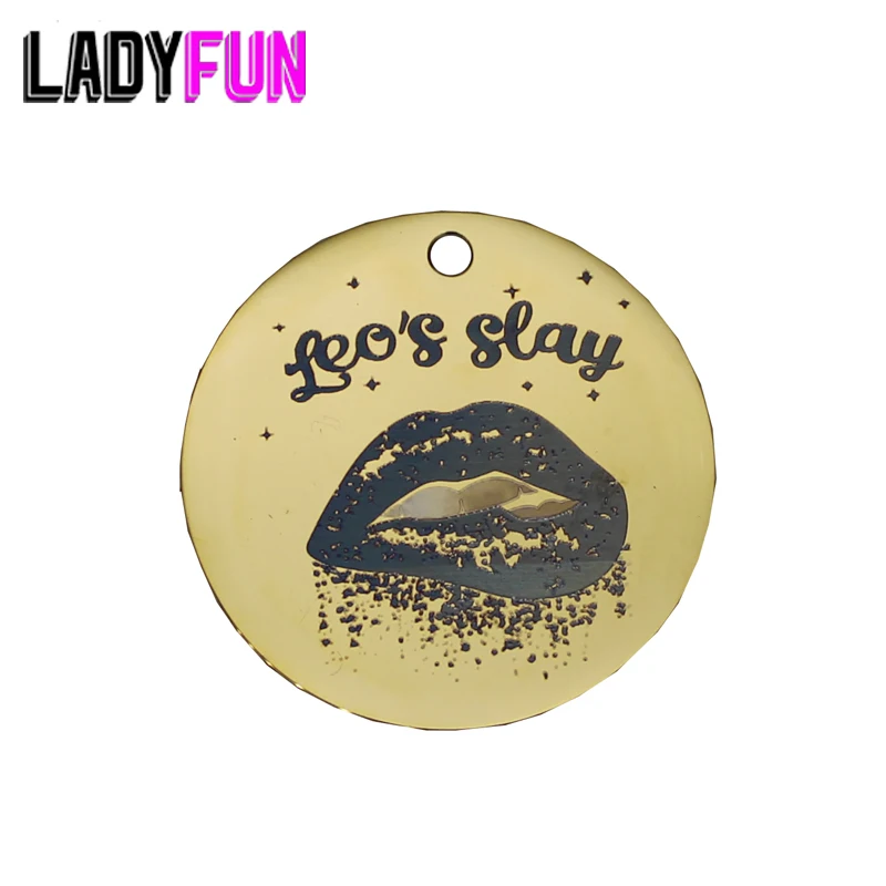 Ladyfun Знаки зодиака Slay нержавеющая сталь талисманы Лео Рак CAPRICORN. .. Подвеска для