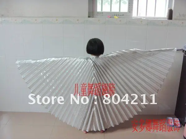 Новый высококачественный Детский костюм для танца живота крылья Исиды/крылья