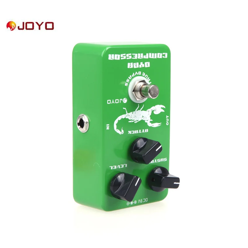 Joyo JF 10 динамического компрессора гитары педаль эффектов|true bypass|guitar effect pedaleffect pedal |